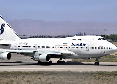 پرواز به iran-air-plane