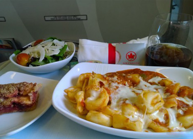 پرواز به air-canada-food