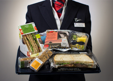 پرواز به british-airways-food