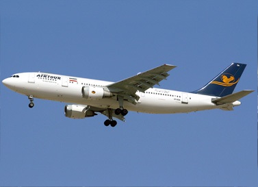 پرواز به iran-air-tour-plane