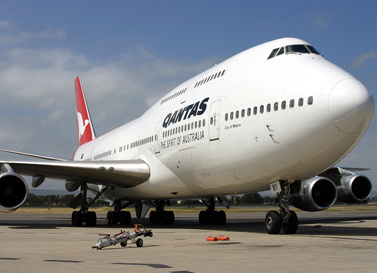 پرواز به qantas